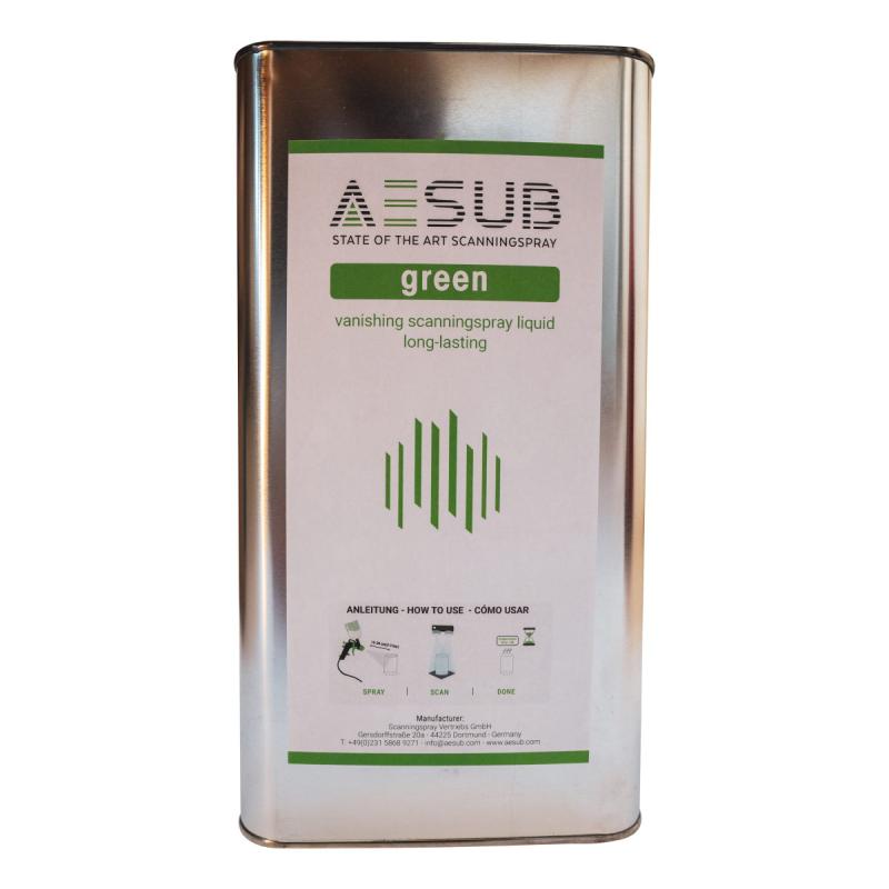 AESUB Green  3D-Scanning-Spray - 1l/5l