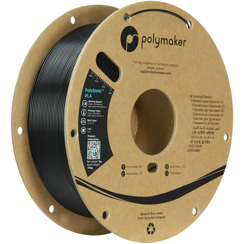 Polymaker PolySonic High Speed PLA Filament