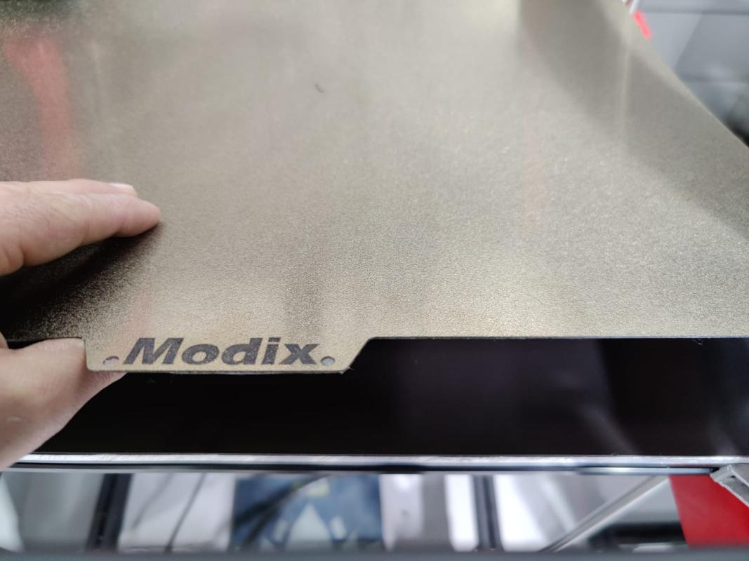 Modix Upgrade Magnetic Bed