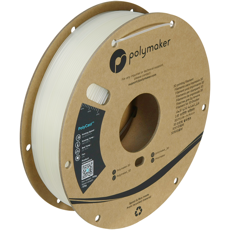 Polymaker PolyCast Filament 1,75mm - 750g