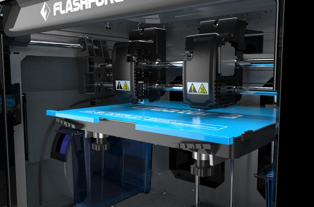 FlashForge Creator 3 V2 3D-Drucker