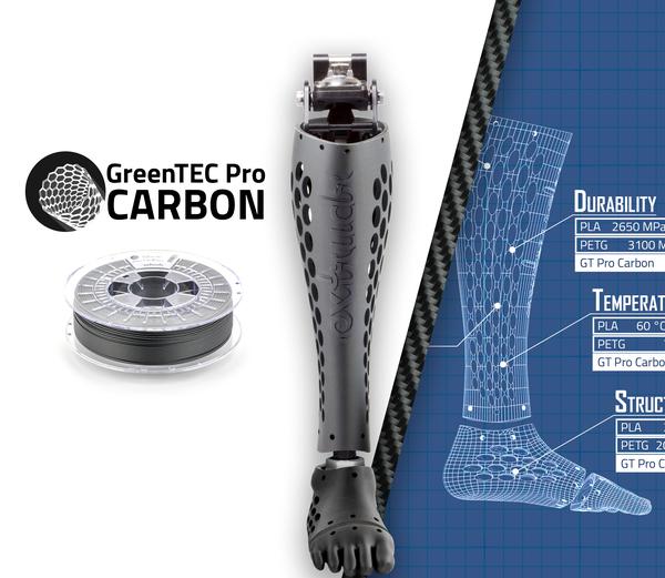 Extrudr GreenTEC Pro Carbon Filament