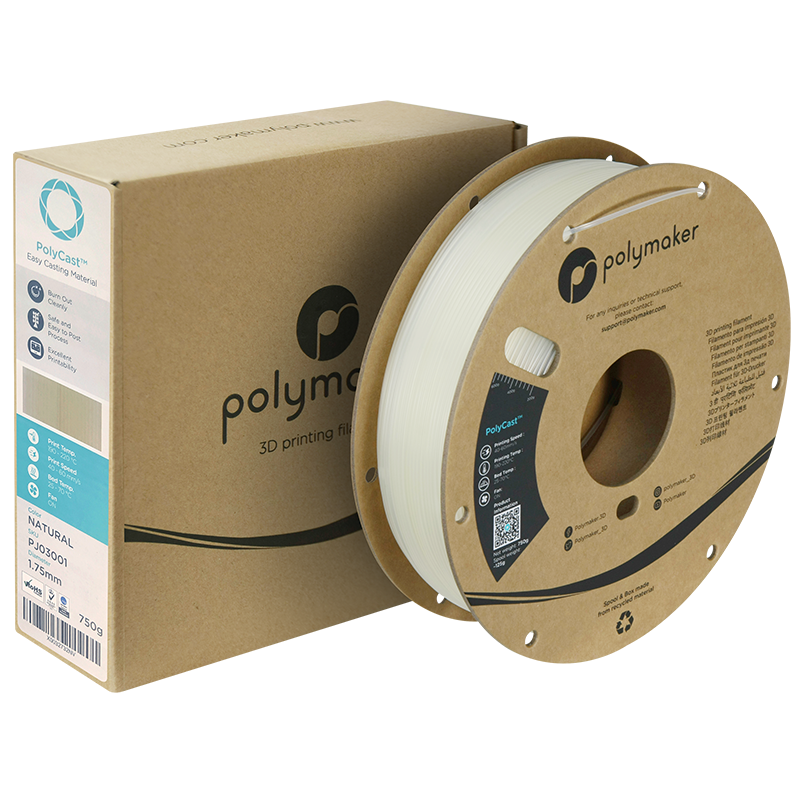 Polymaker PolyCast Filament 1,75mm - 750g