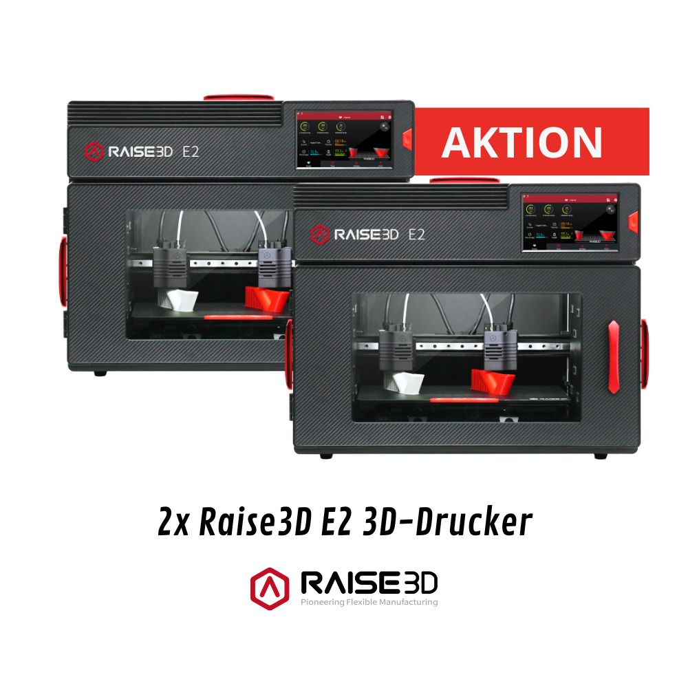Raise3D E2 3D-Drucker Double Pack