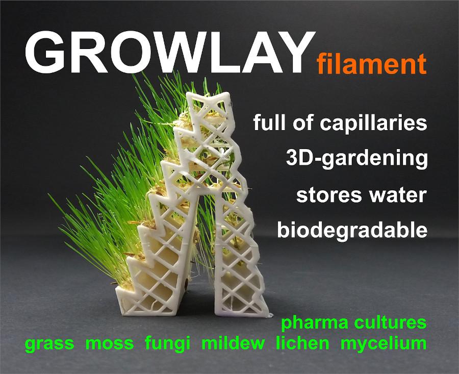 LayFilaments GROWLAY Filament 1,75mm - 250g