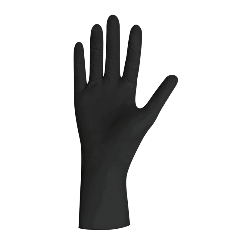 3D-basics nitrile gloves Black Pearl 